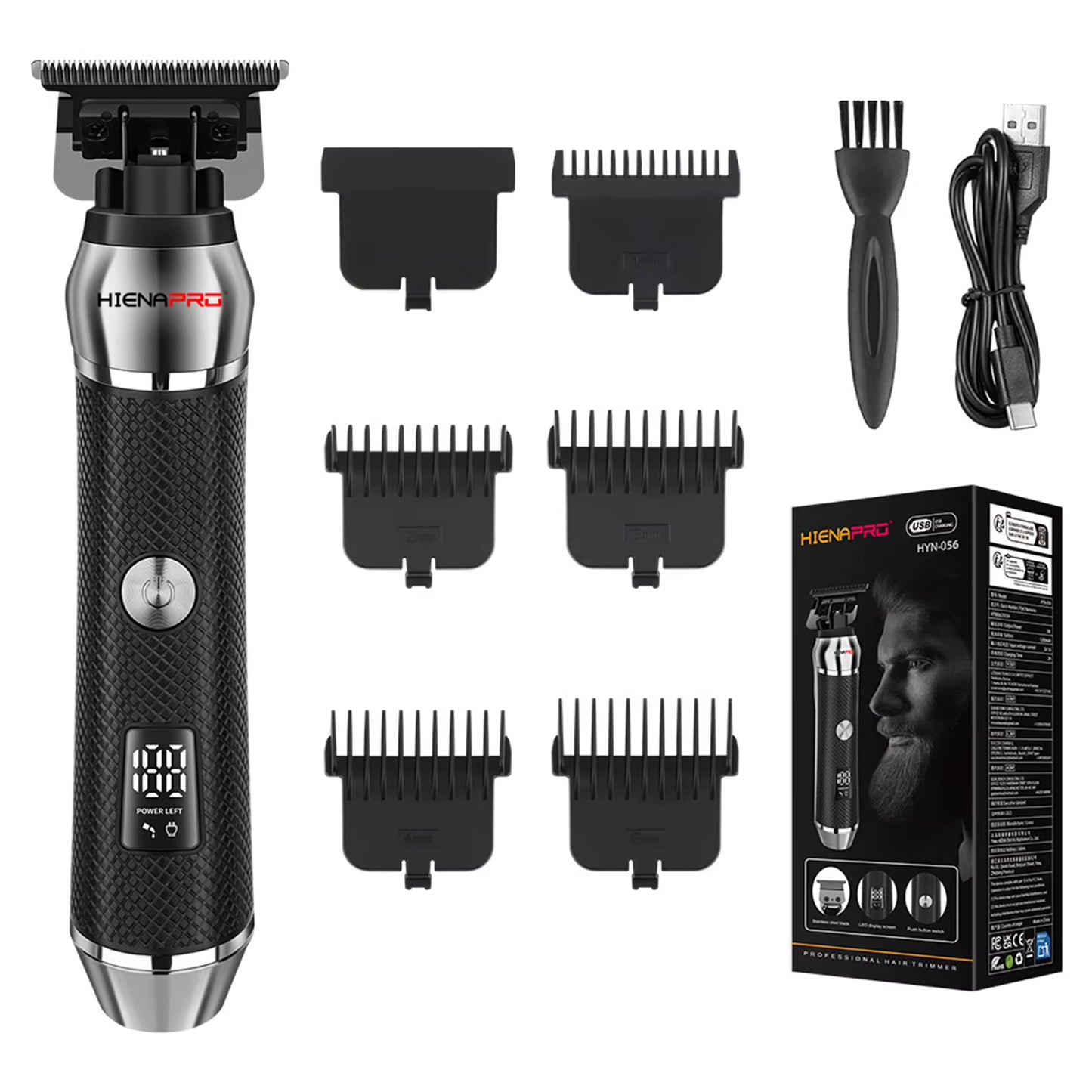 Hair Cutting Machine Kit Professional Portable Electric Cordless Hair Beard Trimmer Barber Shop Hair Clipper Shaving Razor