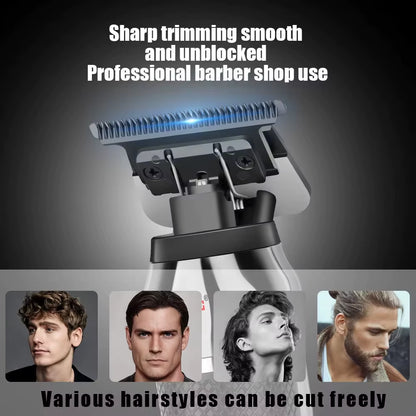 Hair Cutting Machine Kit Professional Portable Electric Cordless Hair Beard Trimmer Barber Shop Hair Clipper Shaving Razor