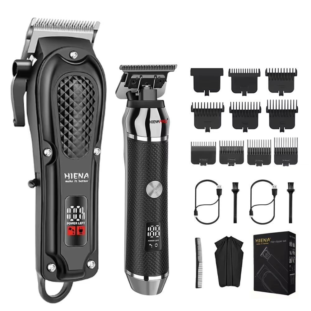 Hair Cutting Machine Kit Professional Portable Electric Cordless Hair Beard Trimmer Barber Shop Hair Clipper Shaving Razor
